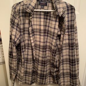 Flannel button down